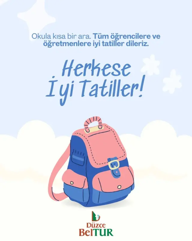 🎉 Karnesini alan tüm öğrencilerimizi yürekten tebrik ediyoruz!
📝 Bir dönemin yorgunluğunu geride bırakmanın tam zamanı!

Tatil keyfini doyasıya yaşamak isteyen herkesi Beltur tesislerine bekliyoruz.
🍔 Lezzetli menüler
🌳 Doğayla iç içe alanlar
☕ Ailece dinlenebileceğiniz huzurlu ortamlar sizleri bekliyor!

Tatilin tadı Beltur’da çıkar 😎
#BelturlaTatilBaşka #KarneSevinci #TatildeBelturVar